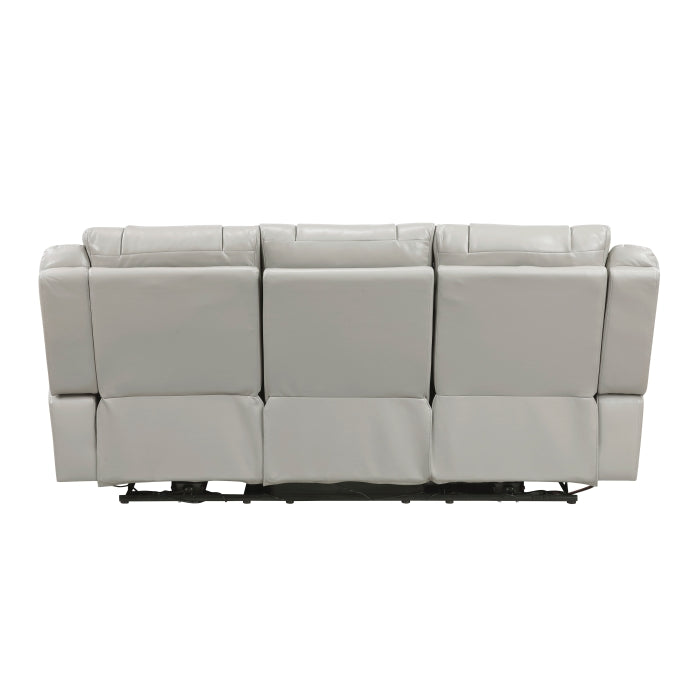 8457GRY*2PW 2pc Set: Sofa, Love (Power) - 8457GRY*2PW