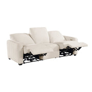 8479BEG*2PW 2pc Set: Sofa, Love (Power) - 8479BEG*2PW