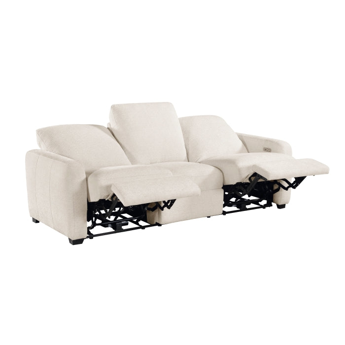 8479BEG*2PW 2pc Set: Sofa, Love (Power) - 8479BEG*2PW