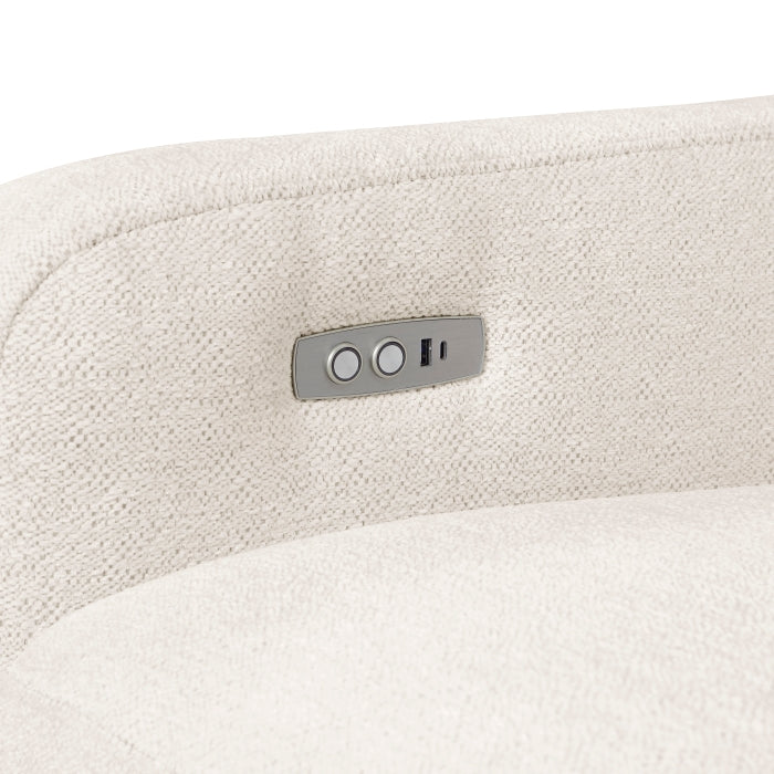 8479BEG*2PW 2pc Set: Sofa, Love (Power) - 8479BEG*2PW