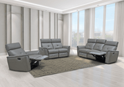 8501 Dark Grey Manual Recliner Set - Lara FurnitureLiving Room Set