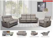8501 Light Grey W/Manual Recliners Set - Lara FurnitureLiving Room Set