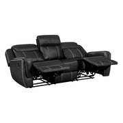 8516BK*2 2pc Set: Sofa, Love - 8516BK*2