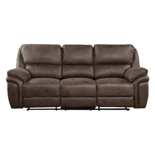8517BRW-3 Double Reclining Sofa - 8517BRW-3