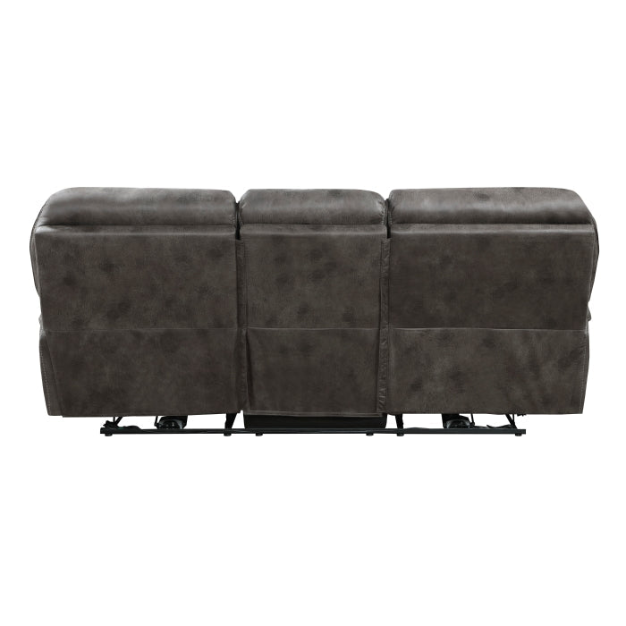 8517GRY*2PW 2pc Set: Sofa, Love (Power) - 8517GRY*2PW