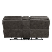 8517GRY*2PW 2pc Set: Sofa, Love (Power) - 8517GRY*2PW