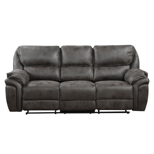 8517GRY-3 Double Reclining Sofa - 8517GRY-3