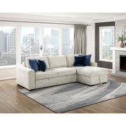 8548BE*3VC2ACLA (3)2-Piece Sectional with Reversible Chaise, Pull-out Bed and Hidden Storage, Click Motion Back - 8548BE*3VC2ACLA