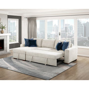 8548BE*3VC2ACLA (3)2-Piece Sectional with Reversible Chaise, Pull-out Bed and Hidden Storage, Click Motion Back - 8548BE*3VC2ACLA
