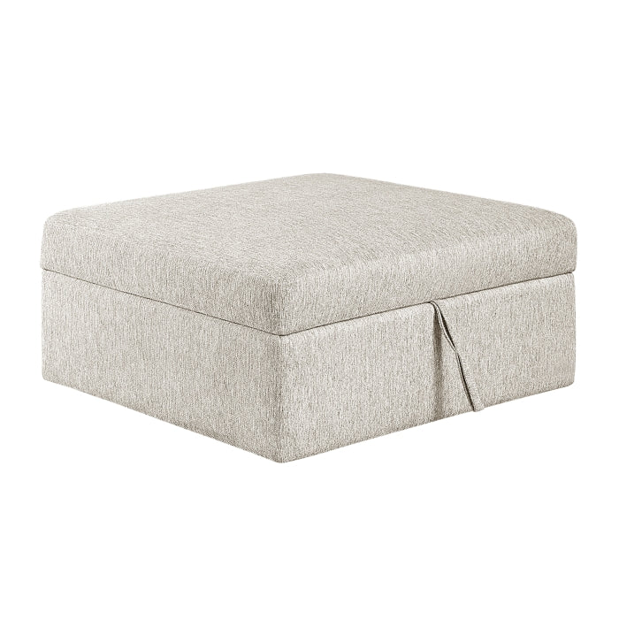 8548BE*4VC2AAOT (4)3-Piece Sectional with Convertible and Reversible Chaise,  Hidden Storage, Click Motion Back and Ottoman - 8548BE*4VC2AAOT