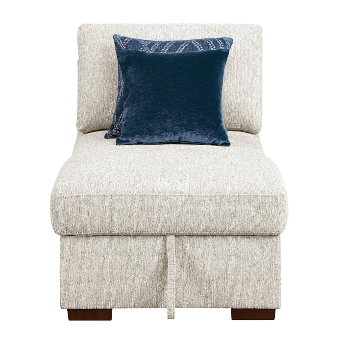 8548BE*5SCACCLA (5)4-Piece Sectional with Reversible Chaise, Pull-out Bed, Hidden Storage and Click Motion Back - 8548BE*5SCACCLA