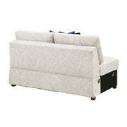 8548BE*5SCACCLA2 (5)4-Piece Sectional with Reversible Chaise, Pull-out Bed, Hidden Storage and Click Motion Back - 8548BE*5SCACCLA2