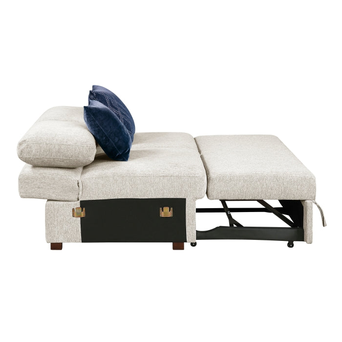 8548BE*6VC2ACR2ACLACA (6)5-Piece Sectional with Reversible Chaise, Pull-out Bed and Hidden Storage - 8548BE*6VC2ACR2ACLACA