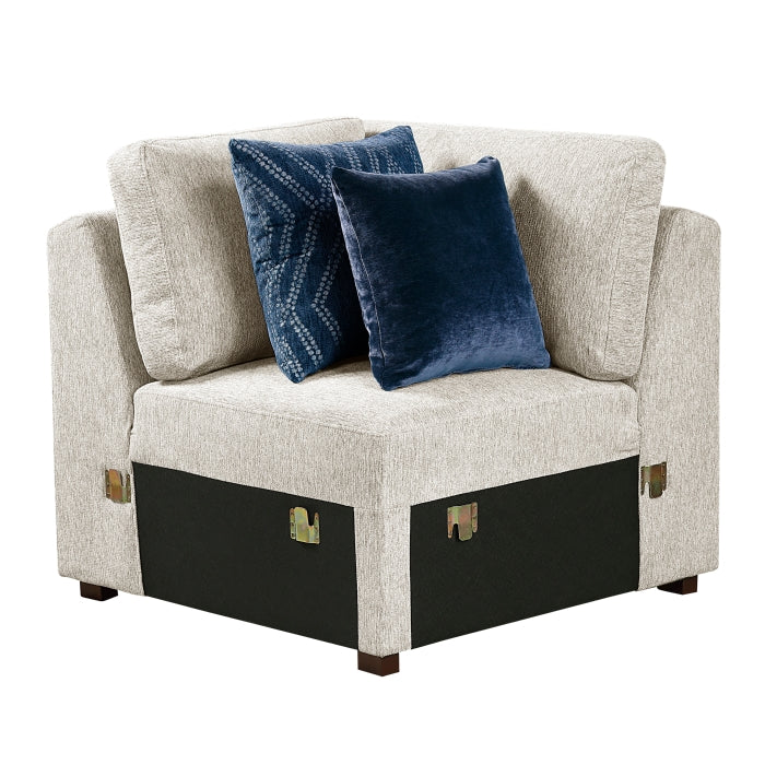 8548BE*6VC2ACR2ACLACA (6)5-Piece Sectional with Reversible Chaise, Pull-out Bed and Hidden Storage - 8548BE*6VC2ACR2ACLACA