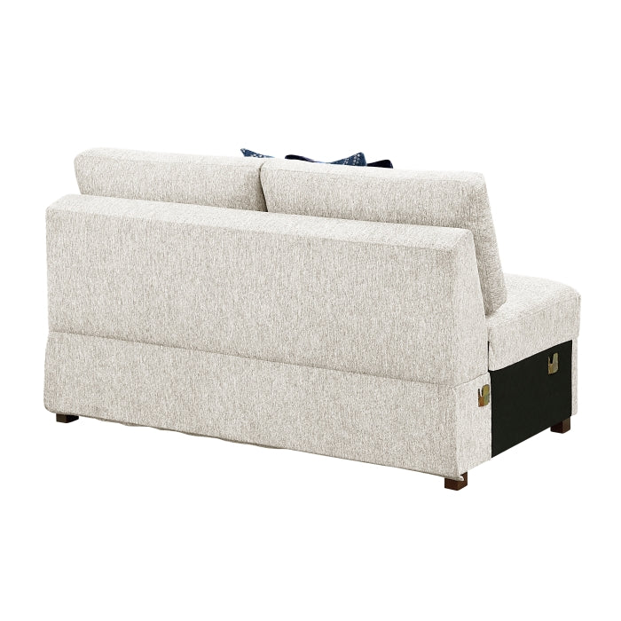 8548BE*6VC2ACR2ACLACA (6)5-Piece Sectional with Reversible Chaise, Pull-out Bed and Hidden Storage - 8548BE*6VC2ACR2ACLACA