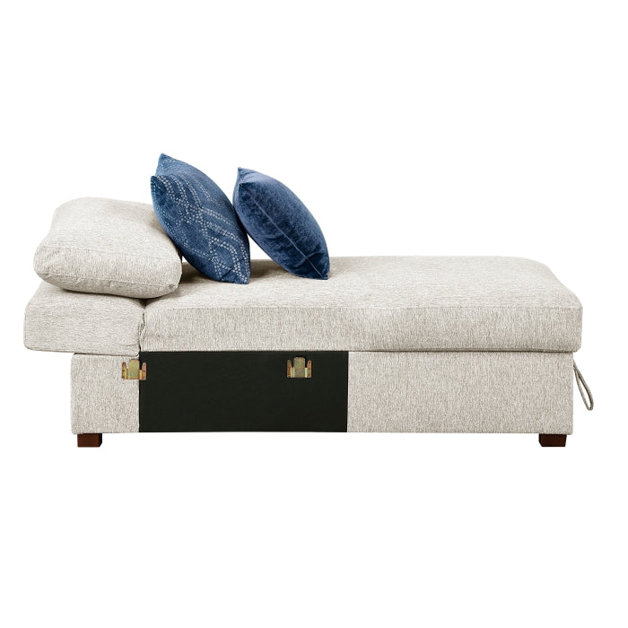 8548BE*6VC2ACR2ACLACA (6)5-Piece Sectional with Reversible Chaise, Pull-out Bed and Hidden Storage - 8548BE*6VC2ACR2ACLACA