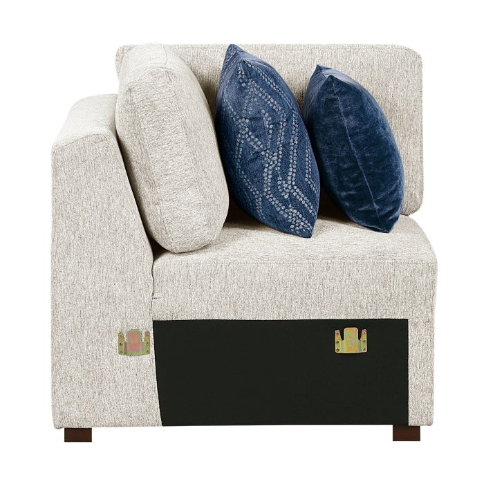 8548BE*7VC2ACR2ACLACAOT (7)6-Piece Sectional with Reversible Chaise, Pull-out Bed, Hidden Storage and Ottoman - 8548BE*7VC2ACR2ACLACAOT