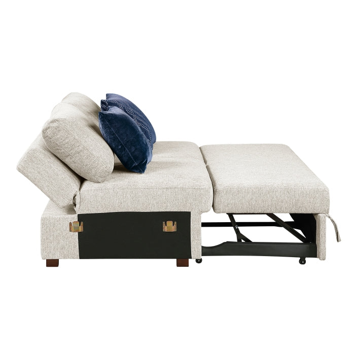 8548BE*7VC2ACR2ACLACAOT (7)6-Piece Sectional with Reversible Chaise, Pull-out Bed, Hidden Storage and Ottoman - 8548BE*7VC2ACR2ACLACAOT