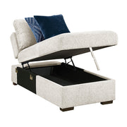 8548BE-VCCL Convertible Armless Storage Chaise with Click Motion Back - 8548BE-VCCL