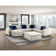 8548BE-VCCL Convertible Armless Storage Chaise with Click Motion Back - 8548BE-VCCL