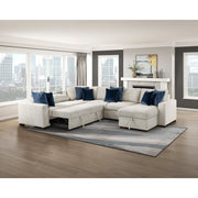 8548BE-VCCL Convertible Armless Storage Chaise with Click Motion Back - 8548BE-VCCL