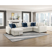 8548BE-VCCL Convertible Armless Storage Chaise with Click Motion Back - 8548BE-VCCL