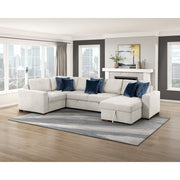 8548BE-VCCL Convertible Armless Storage Chaise with Click Motion Back - 8548BE-VCCL