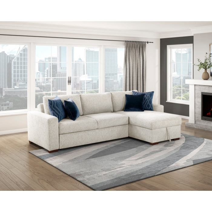 8548BE-VCCL Convertible Armless Storage Chaise with Click Motion Back - 8548BE-VCCL