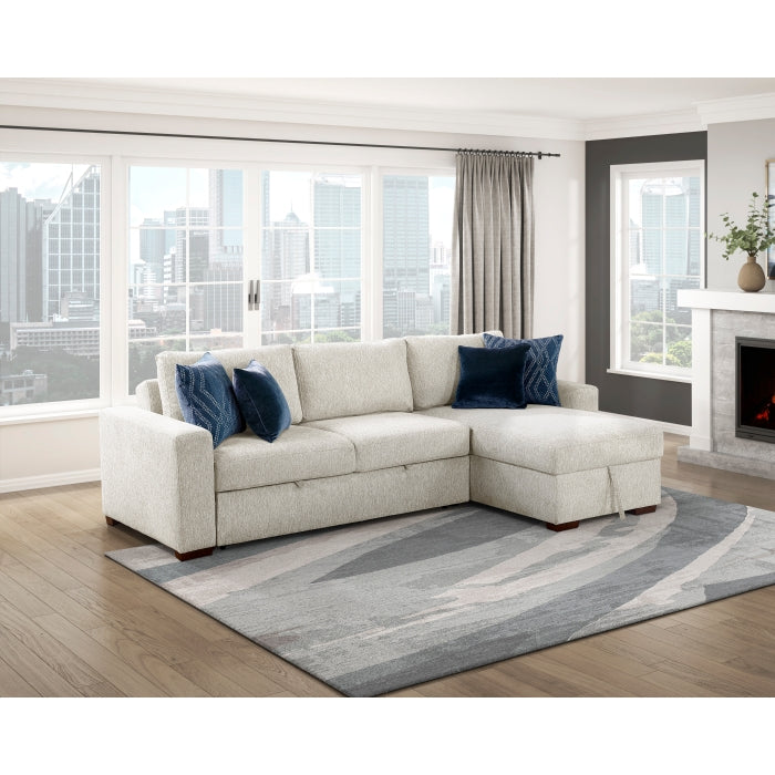 8548BE-VCCL Convertible Armless Storage Chaise with Click Motion Back - 8548BE-VCCL