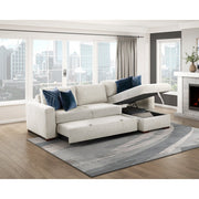 8548BE-VCCL Convertible Armless Storage Chaise with Click Motion Back - 8548BE-VCCL