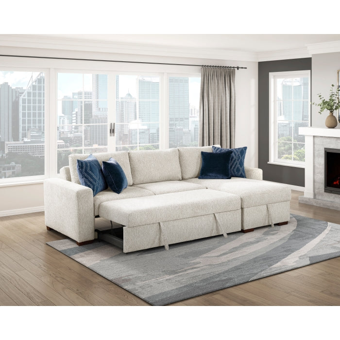 8548BE-VCCL Convertible Armless Storage Chaise with Click Motion Back - 8548BE-VCCL