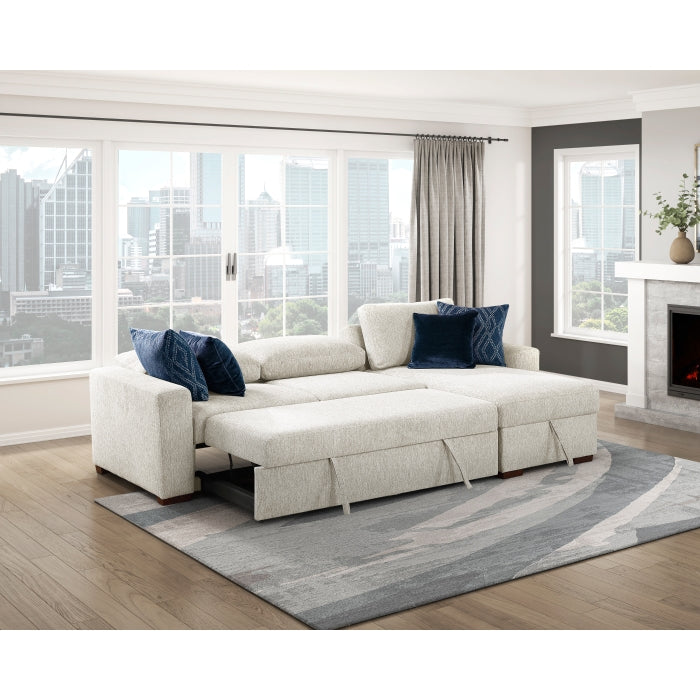 8548BE-VCCL Convertible Armless Storage Chaise with Click Motion Back - 8548BE-VCCL
