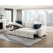 8548BE-VCCL Convertible Armless Storage Chaise with Click Motion Back - 8548BE-VCCL