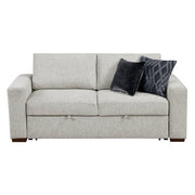 8548GY*22ACLA Love Seat with Pull-out Bed and Click Motion Back - 8548GY*22ACLA