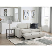 8548GY*22ACLA Love Seat with Pull-out Bed and Click Motion Back - 8548GY*22ACLA