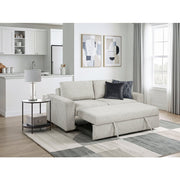 8548GY*22ACLA Love Seat with Pull-out Bed and Click Motion Back - 8548GY*22ACLA