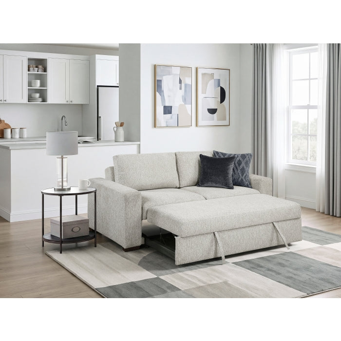 8548GY*22ACLA Love Seat with Pull-out Bed and Click Motion Back - 8548GY*22ACLA