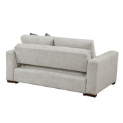 8548GY*22ACLA Love Seat with Pull-out Bed and Click Motion Back - 8548GY*22ACLA