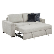 8548GY*22ACLA Love Seat with Pull-out Bed and Click Motion Back - 8548GY*22ACLA