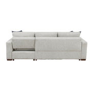 8548GY*3VC2AA 2-Piece Sectional with Convertible and Reversible Chaise,  Hidden Storage, Click Motion Back - 8548GY*3VC2AA