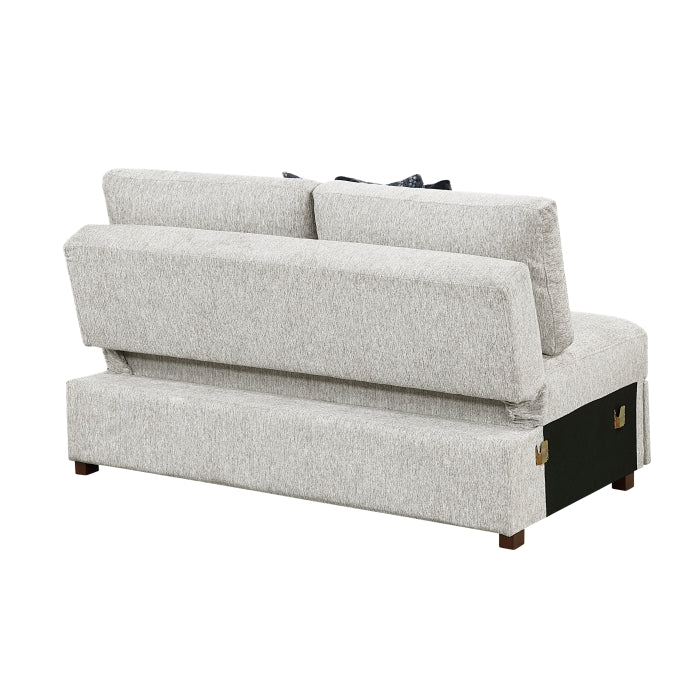 8548GY*42ACLCR2AA 3-Piece Sectional with Pull-out Bed - 8548GY*42ACLCR2AA