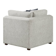 8548GY*4SCACCLA2 3-Piece Sectional with Pull-out Bed and Click Motion Back - 8548GY*4SCACCLA2