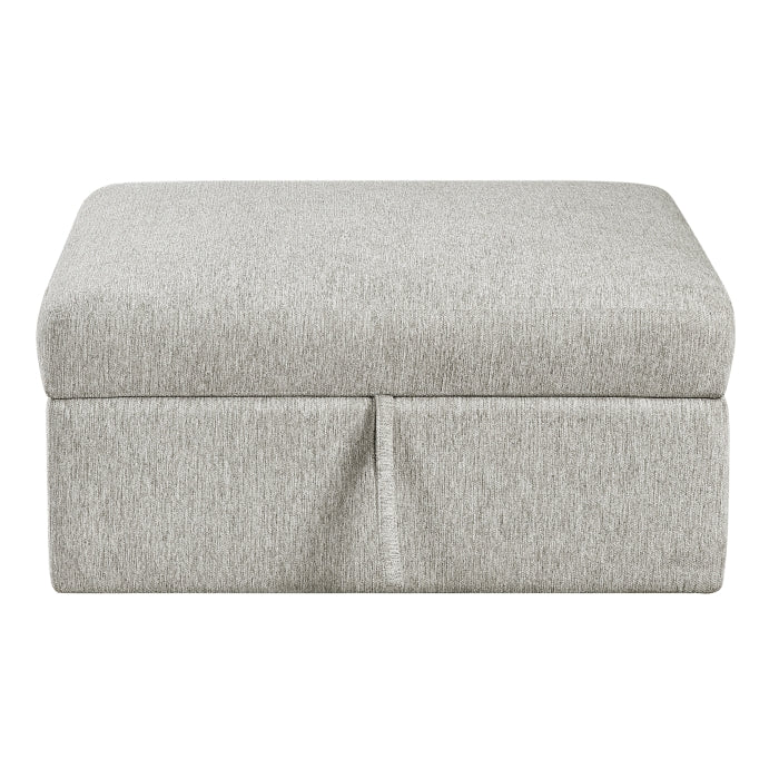 8548GY*52ACLCR2AAOT 4-Piece Sectional with Pull-out Bed and Ottoman - 8548GY*52ACLCR2AAOT