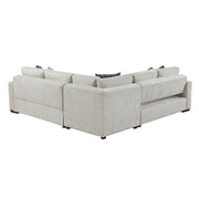 8548GY*52ACLCR2AAOT 4-Piece Sectional with Pull-out Bed and Ottoman - 8548GY*52ACLCR2AAOT