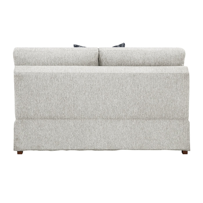 8548GY*6SCACCLA 5-Piece Sectional with Reversible Chaise, Pull-out Bed, Hidden Storage and Click Motion Back - 8548GY*6SCACCLA