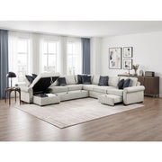 8548GY*6SCACCLA4 5-Piece Sectional with Reversible Chaise, Pull-out Bed, Hidden Storage and Click Motion Back - 8548GY*6SCACCLA4