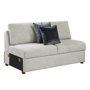 8548GY*6VC2ACR2ACLAOT 5-Piece Sectional with Reversible Chaise, Pull-out Bed and Ottoman - 8548GY*6VC2ACR2ACLAOT