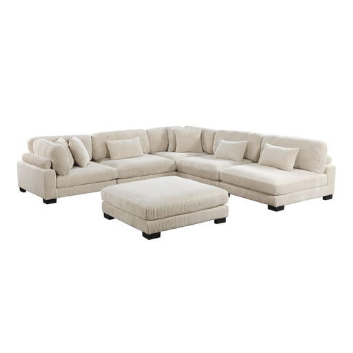 8555BE*6OT (6)6-Piece Modular Sectional with Ottoman - 8555BE*6OT