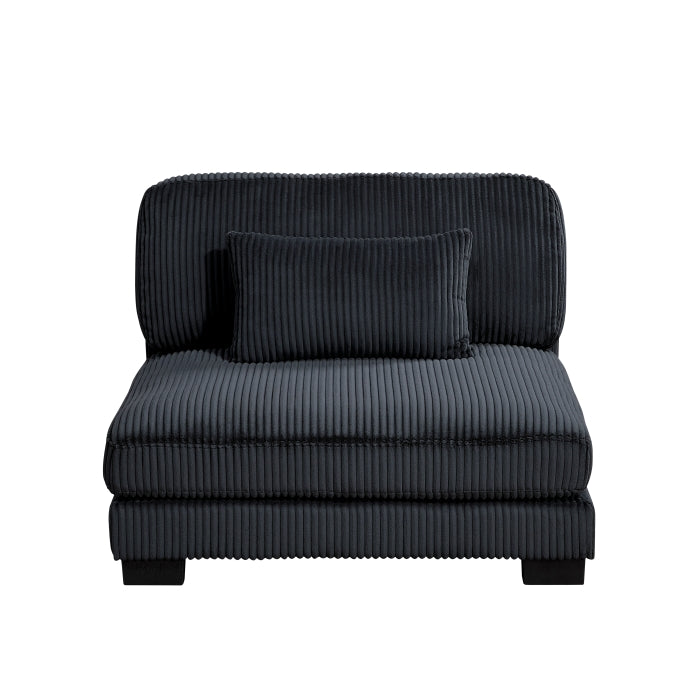 8555BK*4SC (4)4-Piece Modular Sectional - 8555BK*4SC