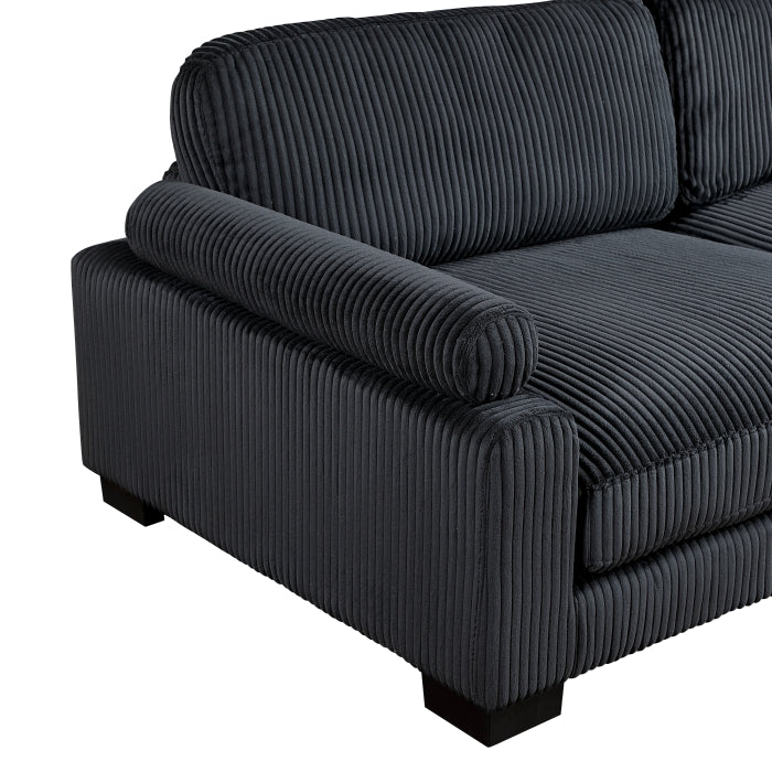 8555BK*4SC (4)4-Piece Modular Sectional - 8555BK*4SC
